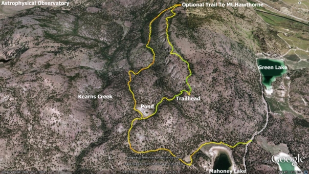 Balsam Route (Click to enlarge)